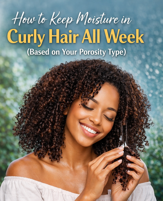 How to Keep Moisture in Curly Hair All Week (Based on Your Porosity Type)